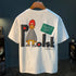 Premium Men's Printed T-Shirt – Loose Fit Half Sleeve Tee, Comfortable & Trendy Everyday Style
